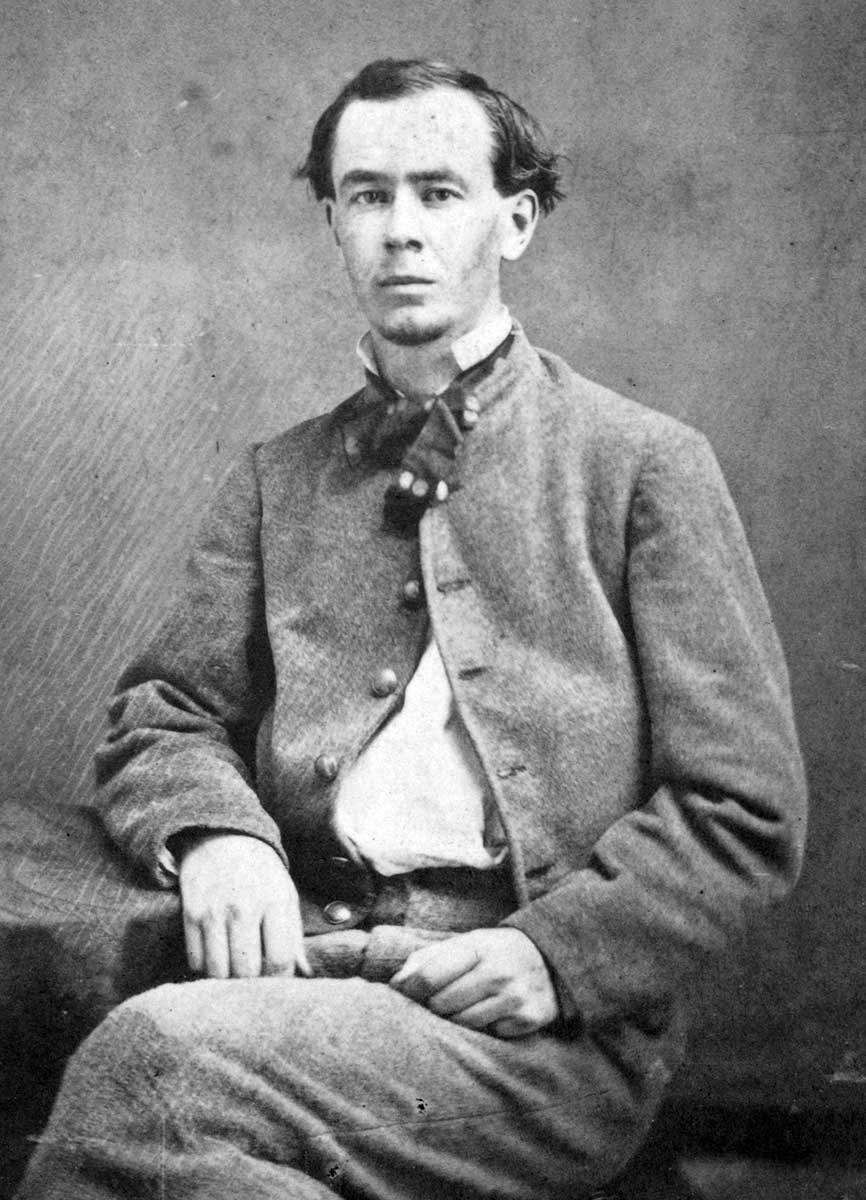 photo of confederate soldier