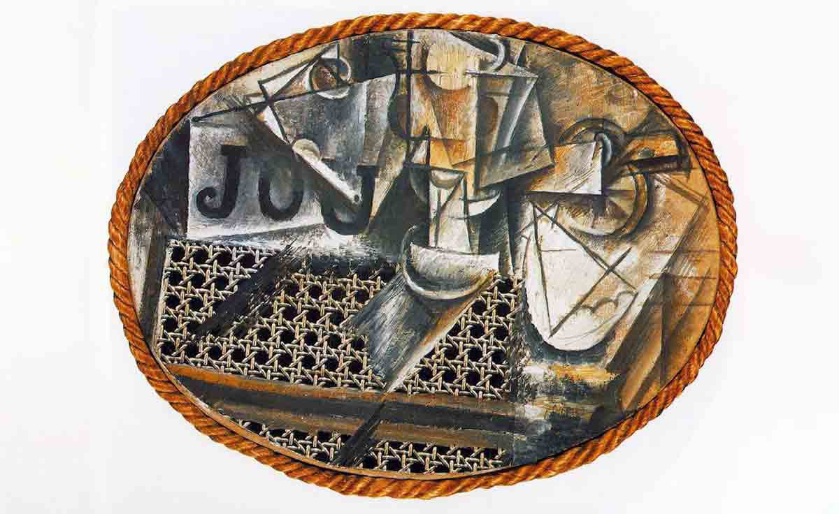 picasso cubism chair assemblage
