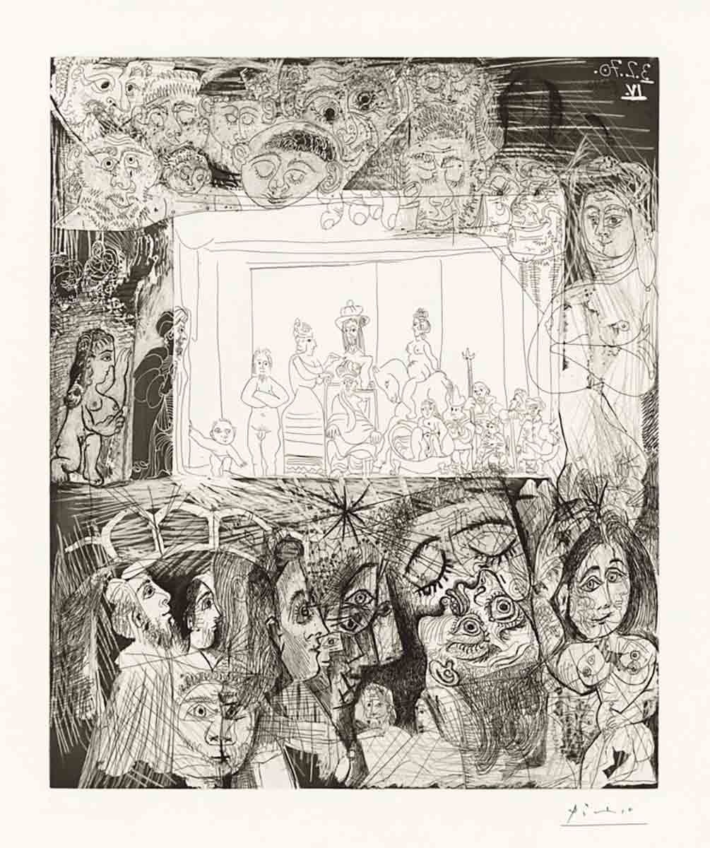 picasso ecce homo print