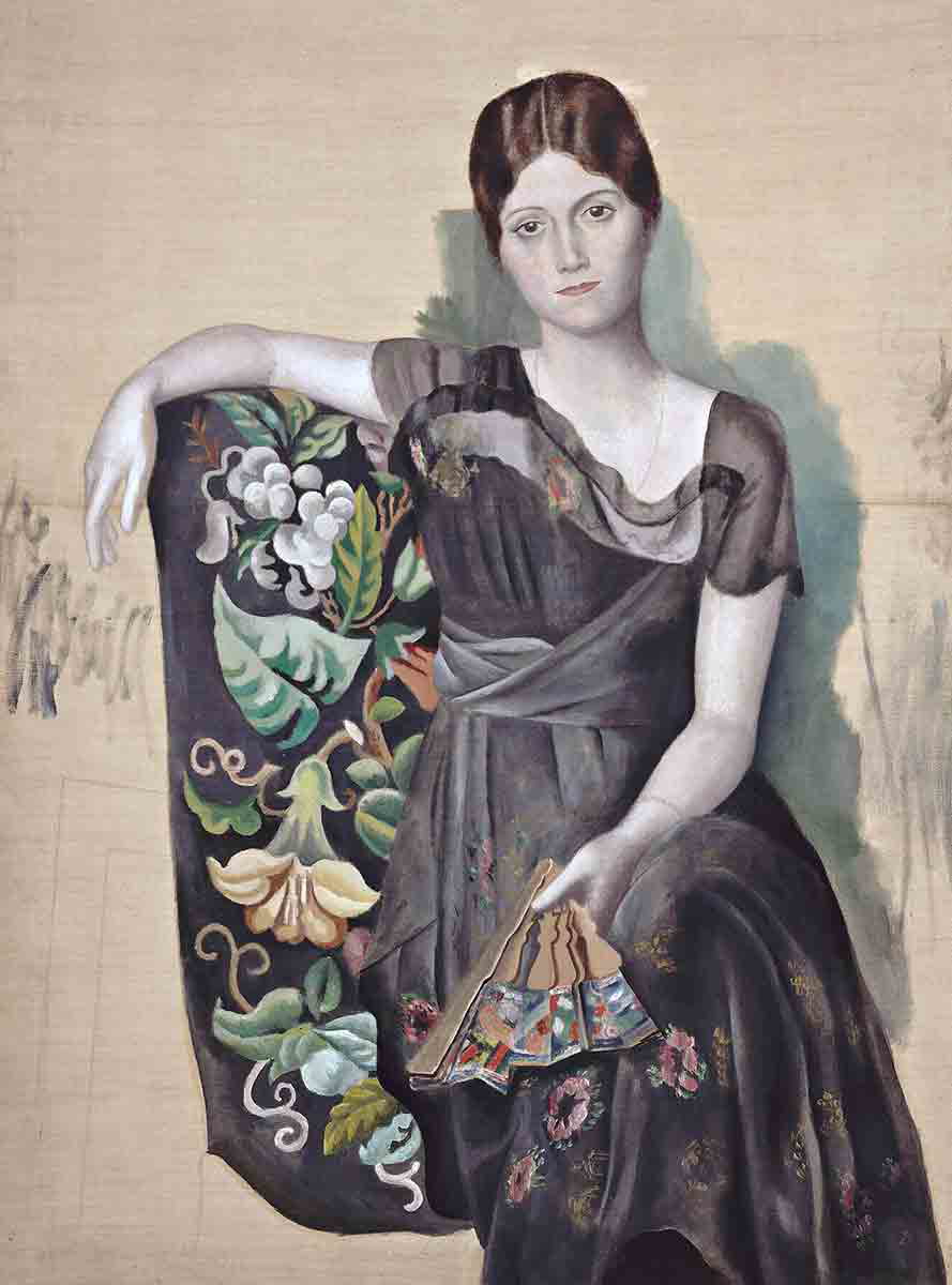 picasso olga painting