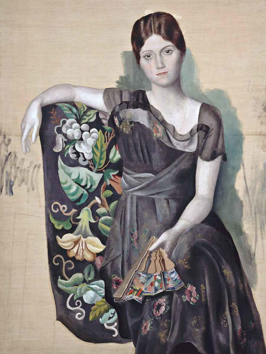 picasso olga painting
