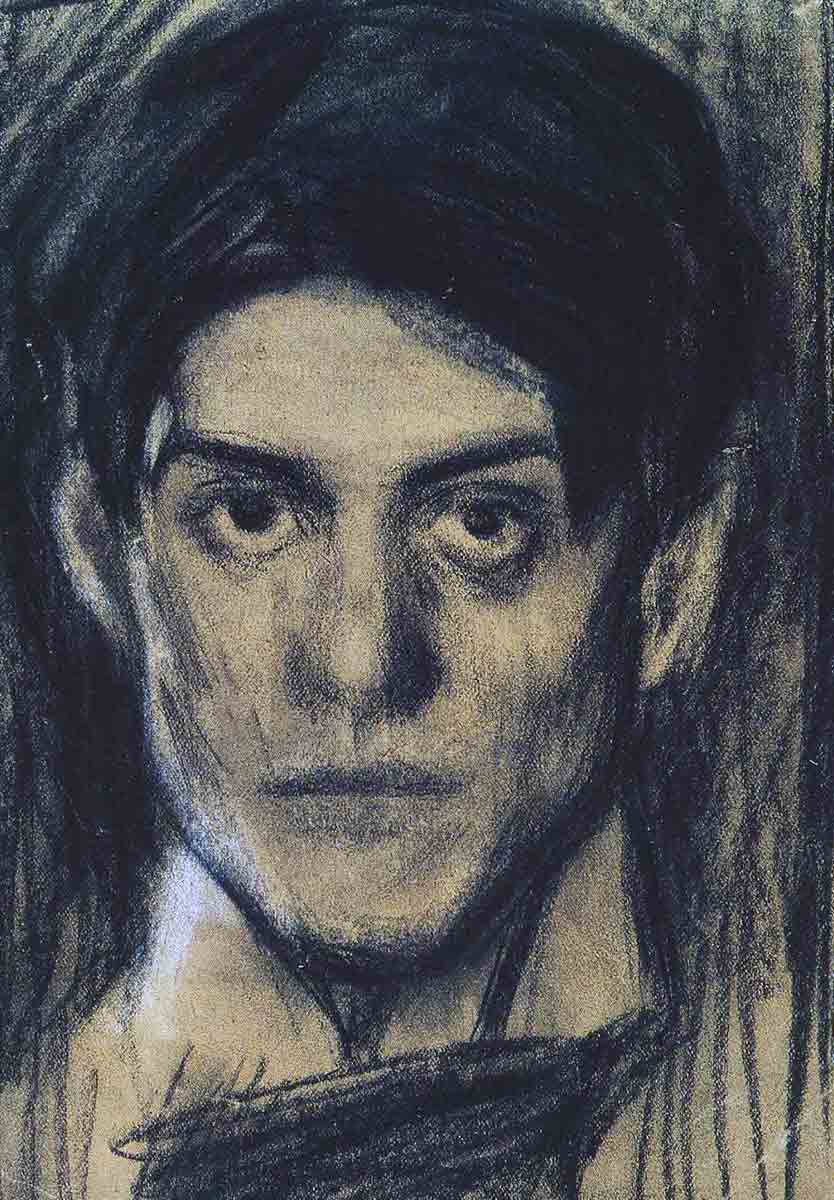 picasso self portrait painting 1900