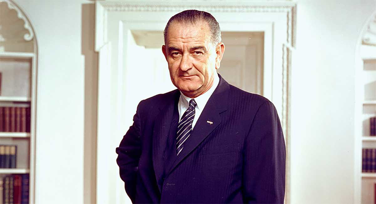 president lyndon johnson