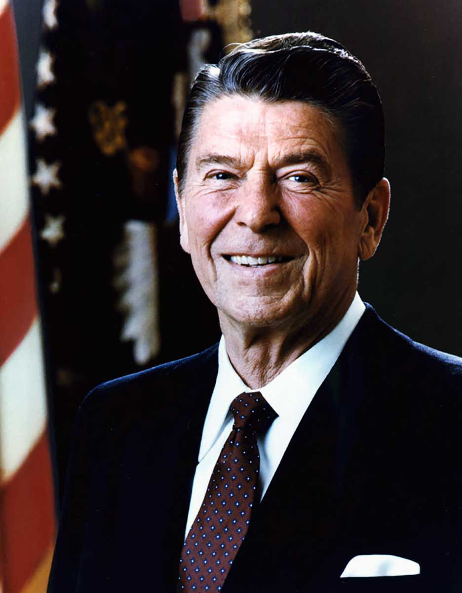 president ronald reagan