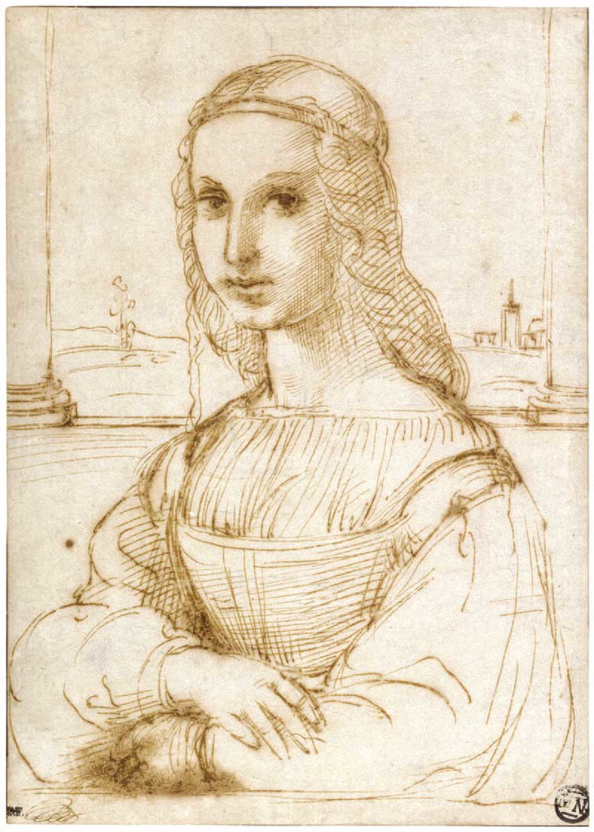 raphael balcony sketch