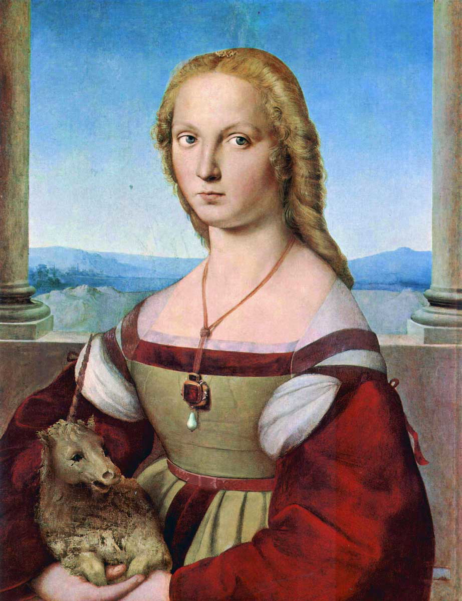 raphael unicorn painting