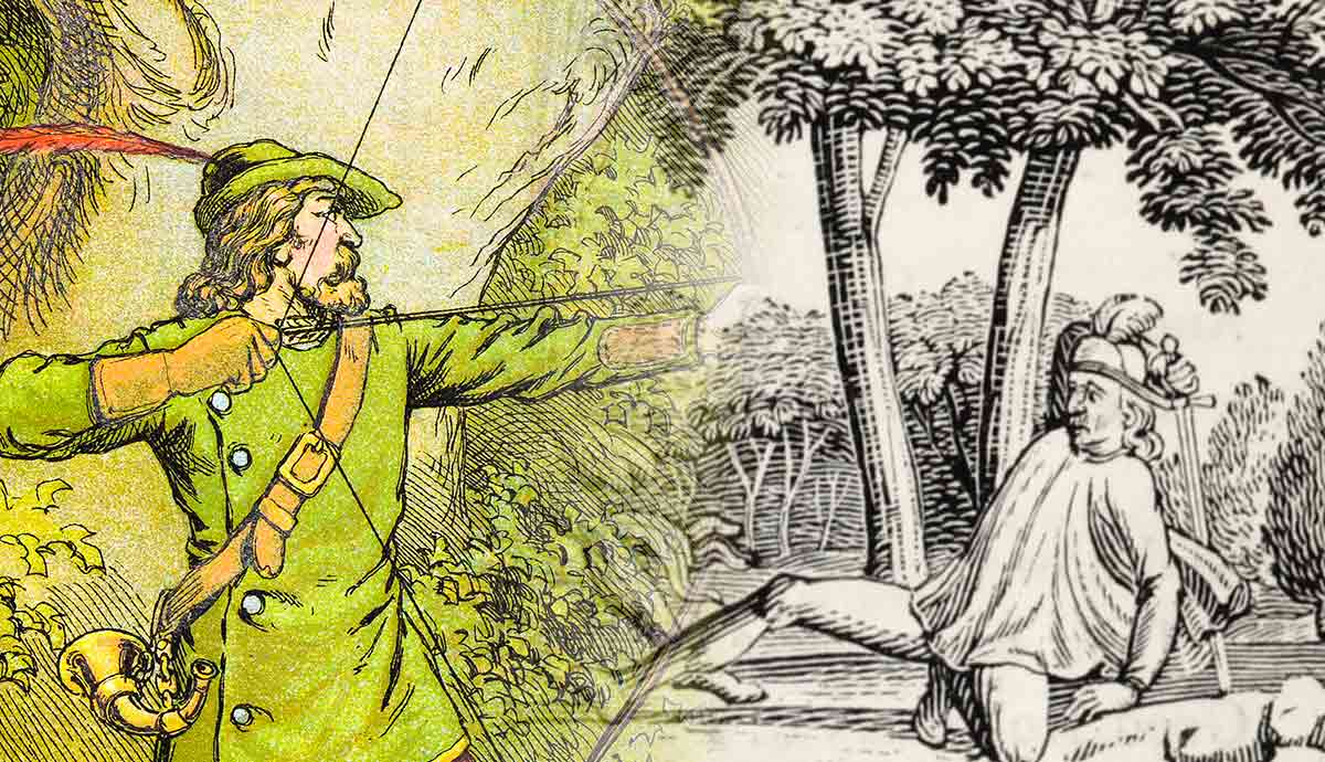 real robin hoods gangs medieval england