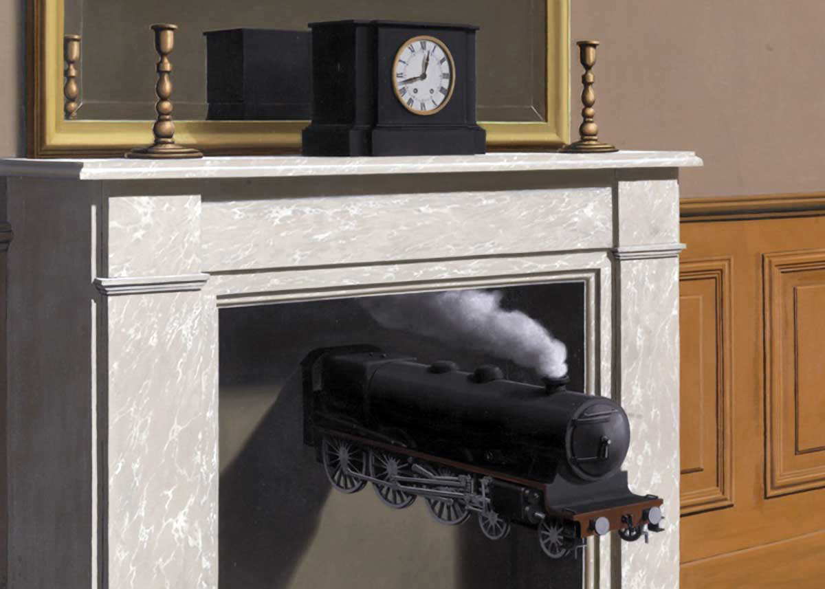 rené magritte time transfixed painting