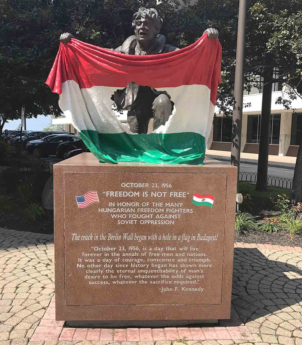 revolution memorial flag