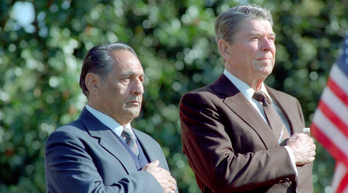 ronald reagan jos napoleon duarte