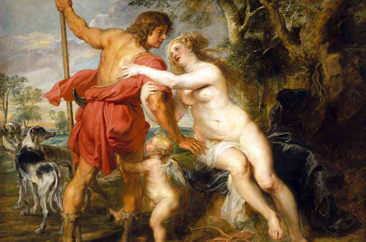 rubens venus adonis painting met museum