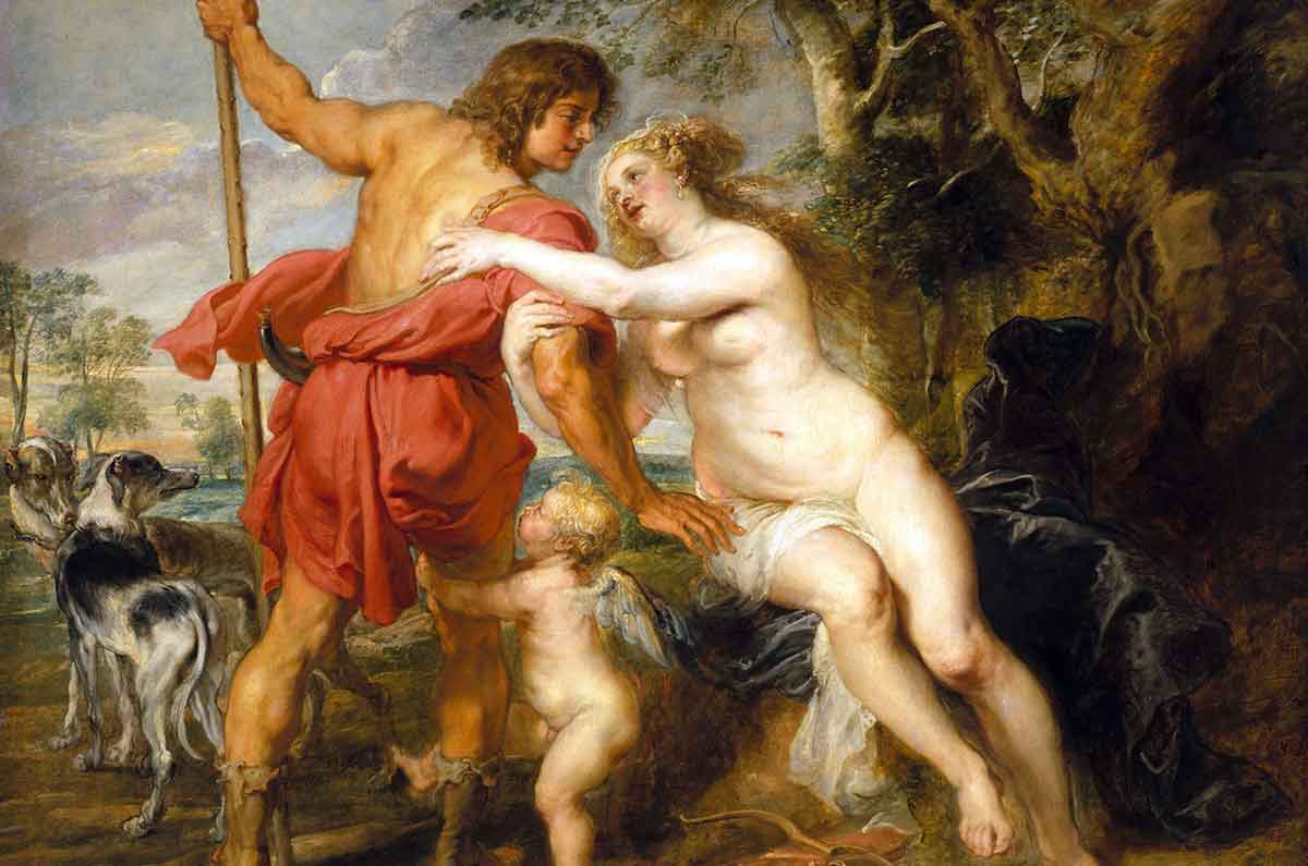 rubens venus adonis painting met museum