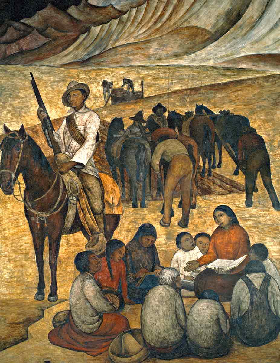 rural teacher maestra rural diego rivera
