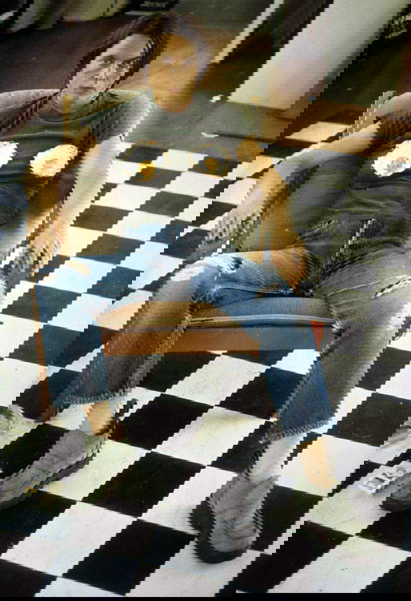 sarah lucas self portratit photo