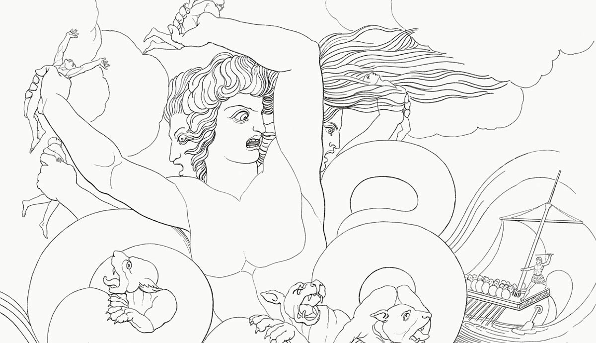 scylla charybdis sea monsters odyssey