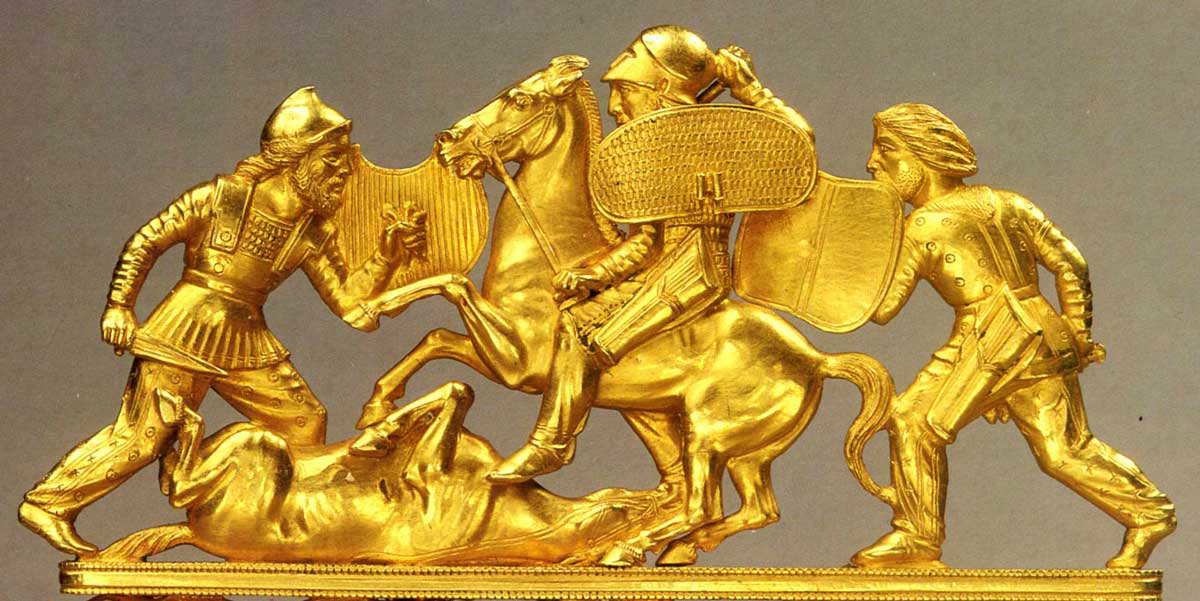 scythian gold comb