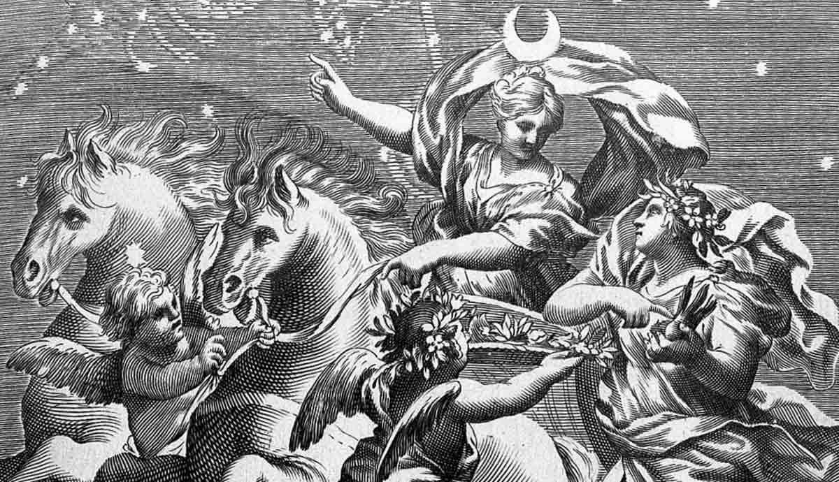 selene greek goddess moon