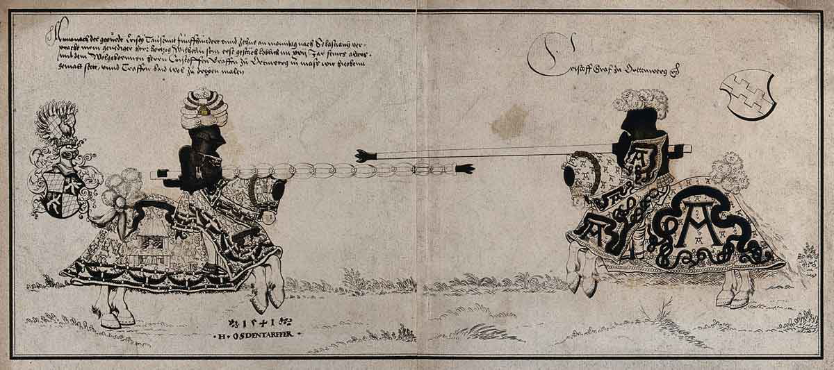 senefelder ostendorfer knights jousting