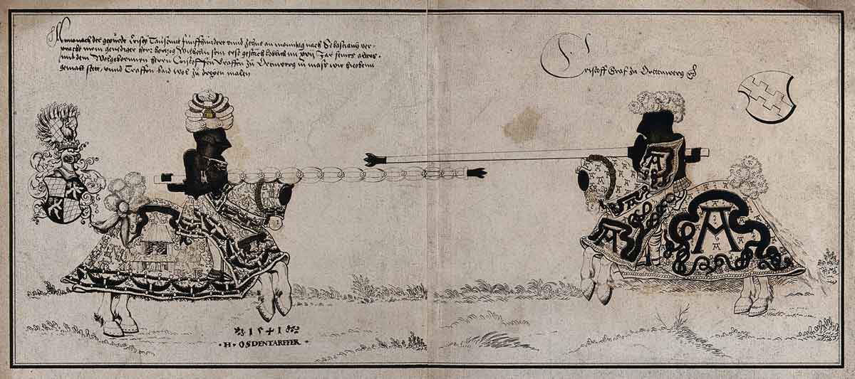 senefelder ostendorfer knights jousting