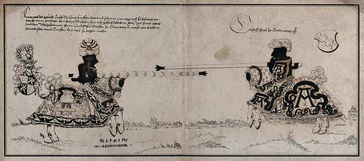 senefelder ostendorfer knights jousting