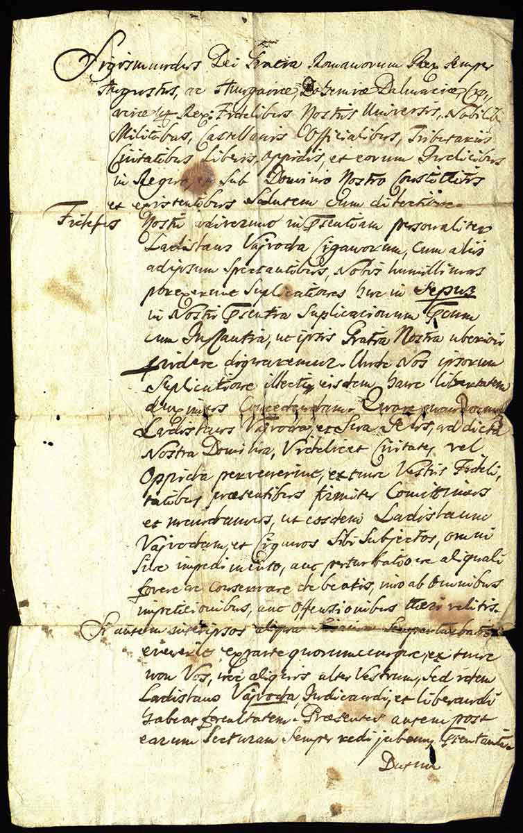 sigismund roma decree