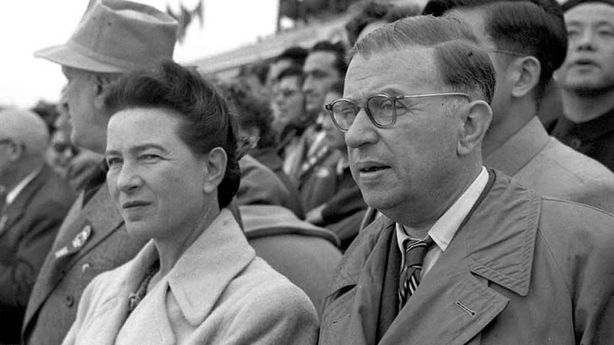 simone de beauvoir and jean paul sartre