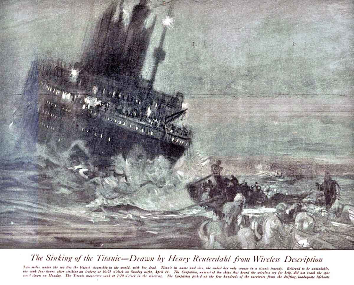 sinking of the titanic reuterdahl