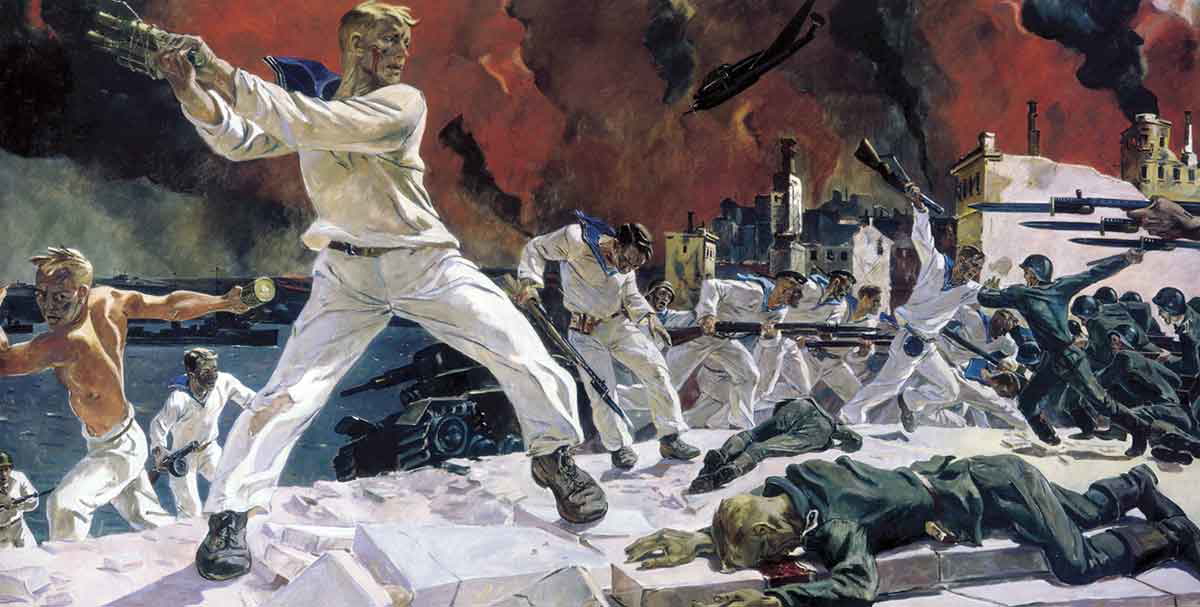 socialist realism deyneka sevastopol painting