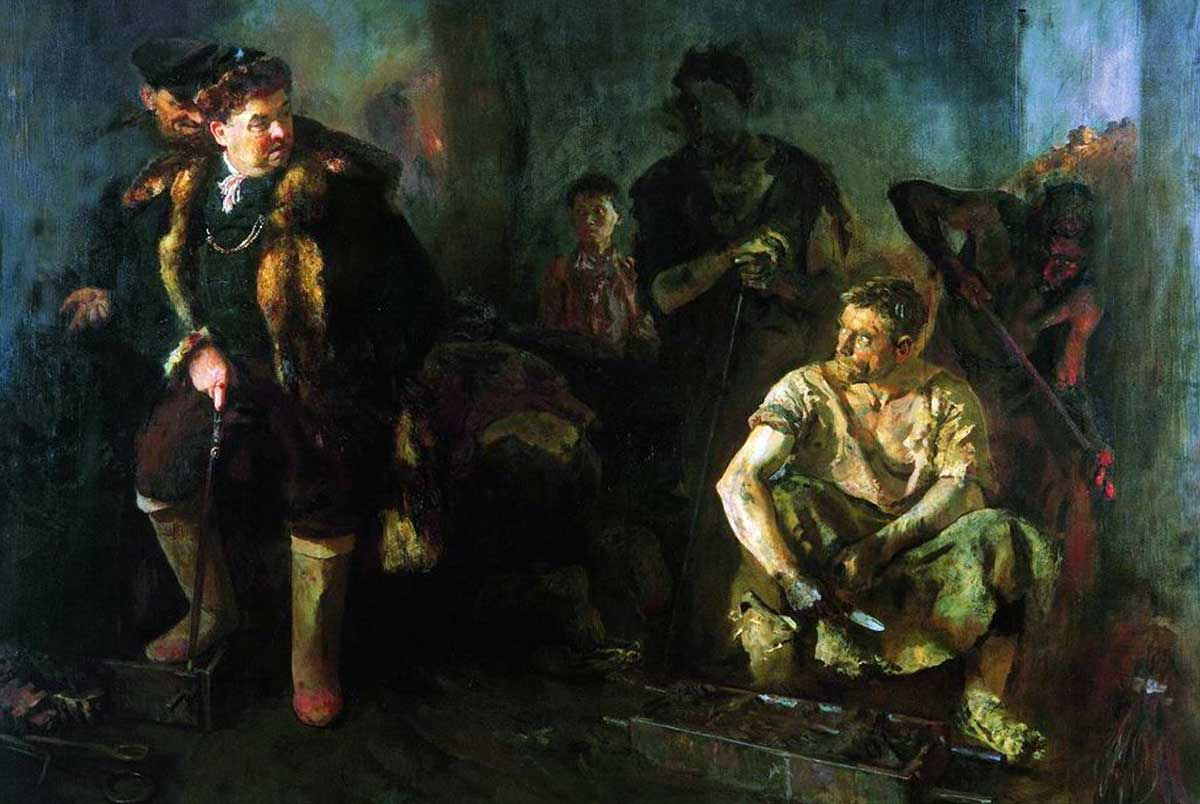 socialist realism ioganson ural painting