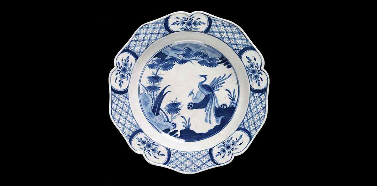 soup plate chinoiserie chelsea porcelain factory 1755