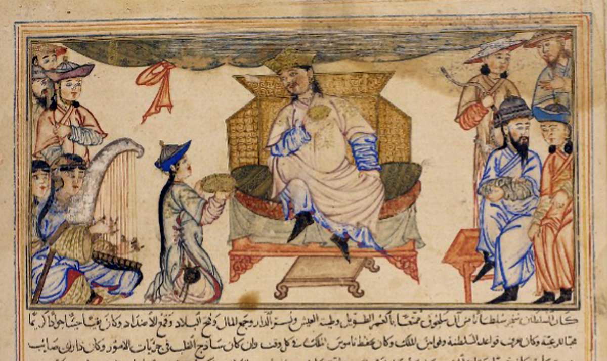 sultan sanjar depiction 14th century