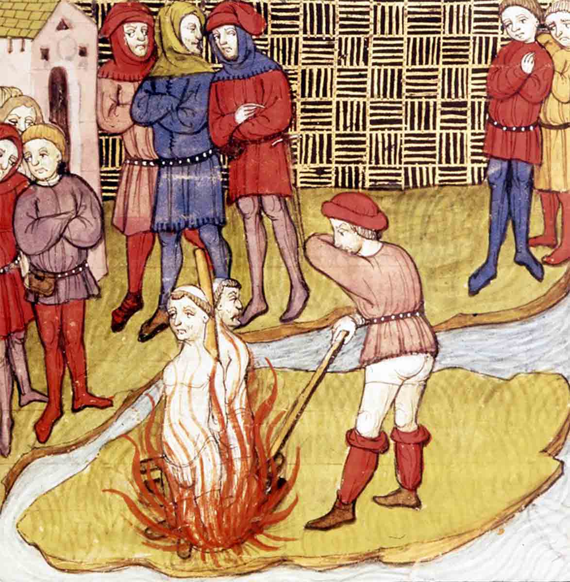 templars burning clement v