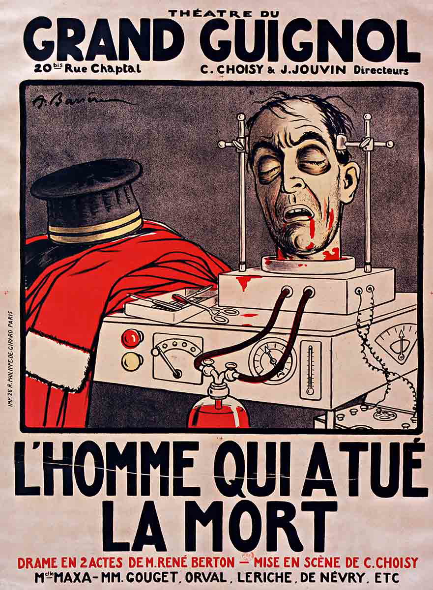 the grand guignol death poster