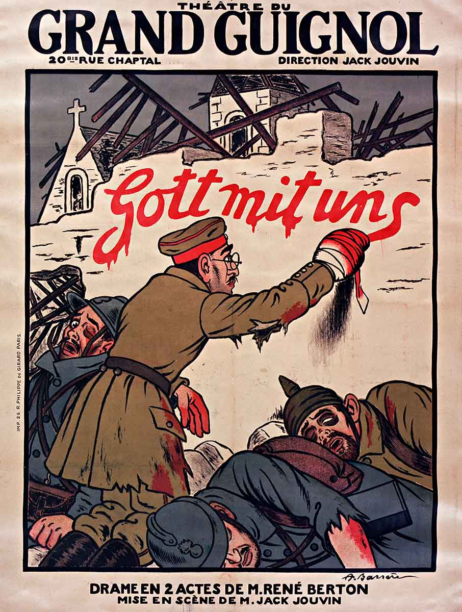 the grand guignol god poster