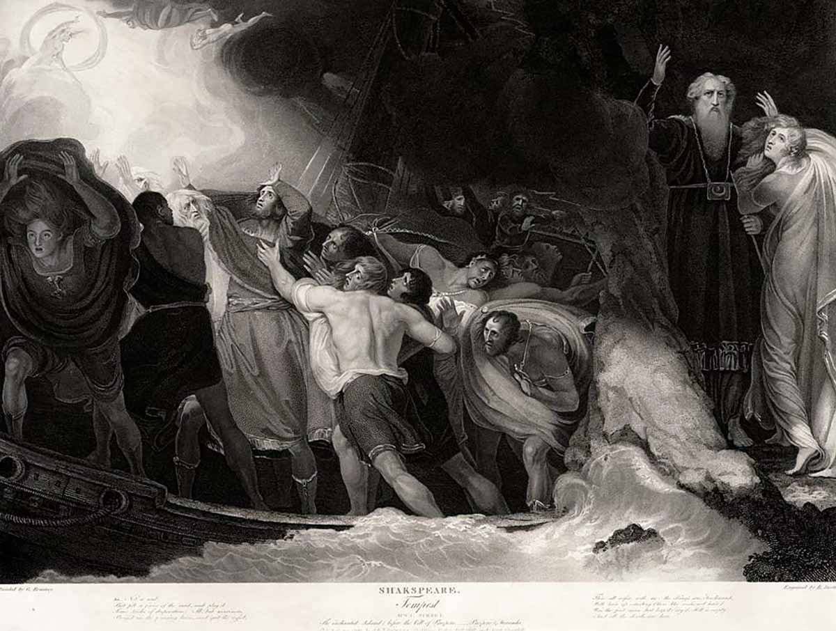 the tempest shipwreck painting