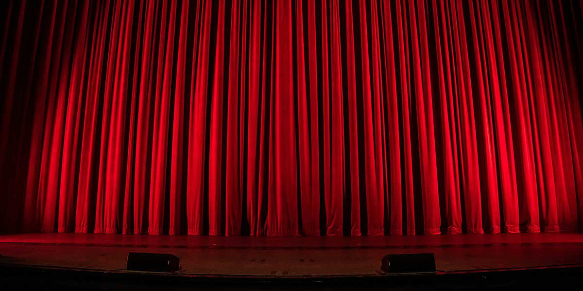 theater curtain photo