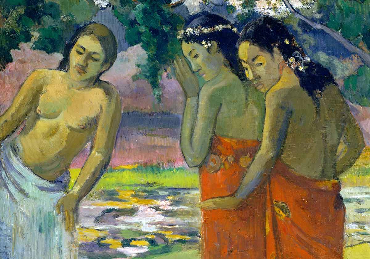 three tahitian women gaugin