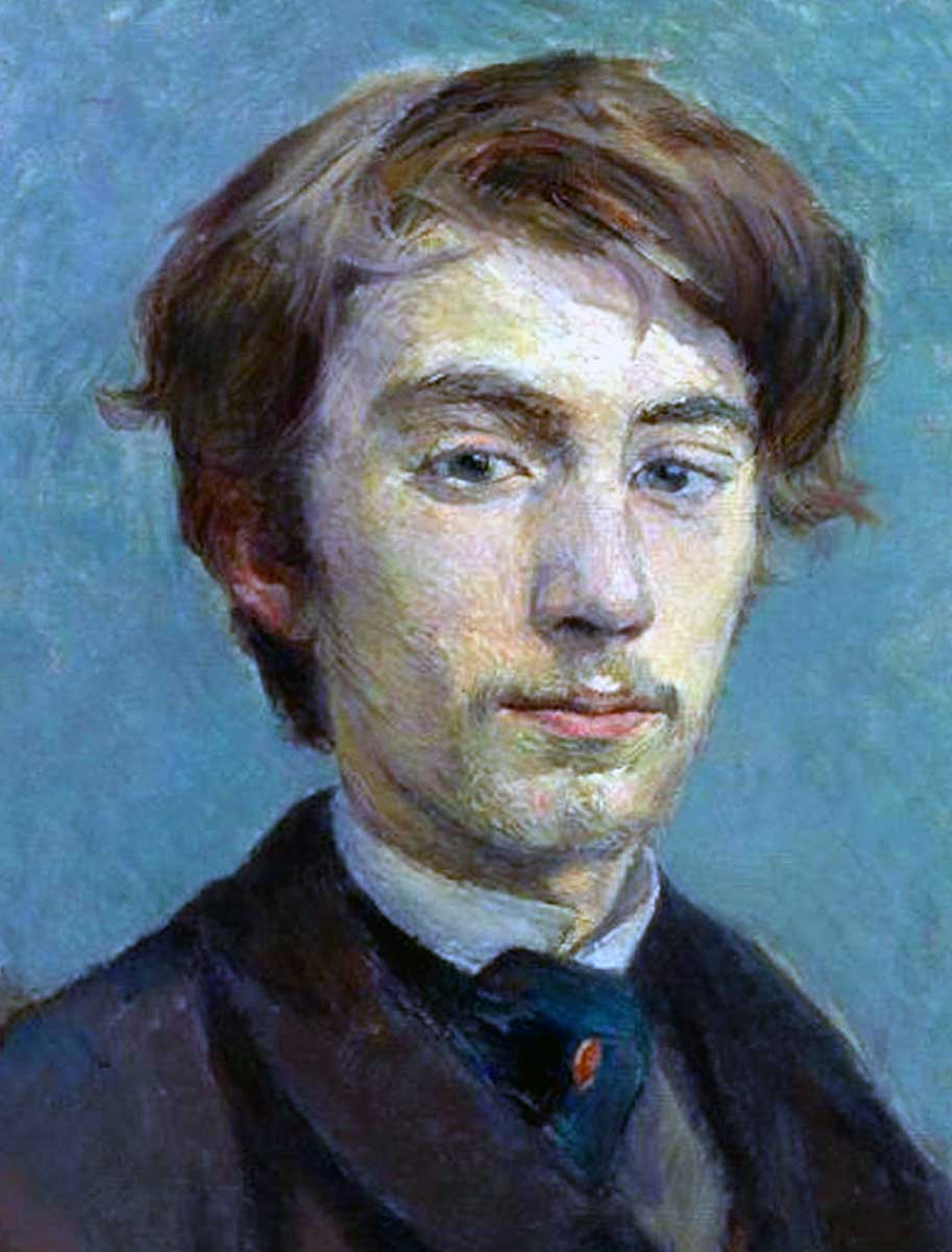 toulouse lautrec portrait emile bernard painting