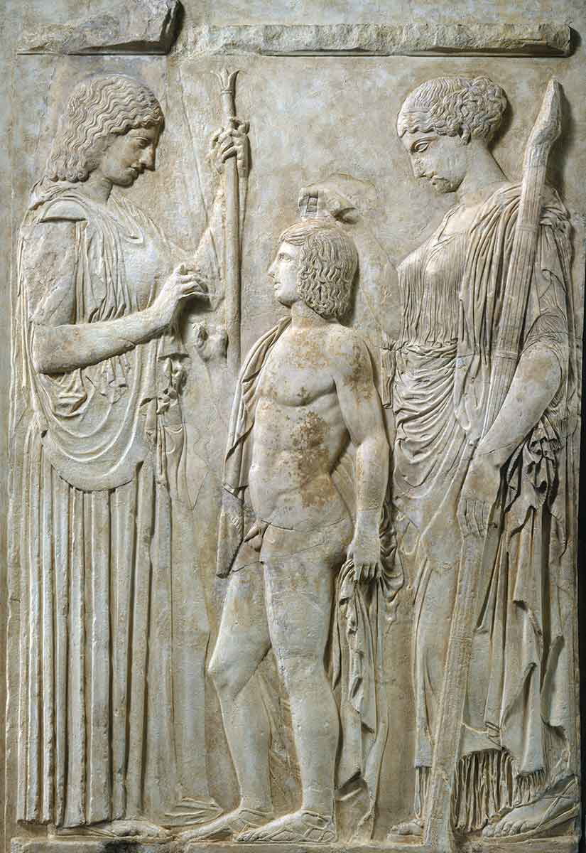 triptolemus demeter eleusis relief