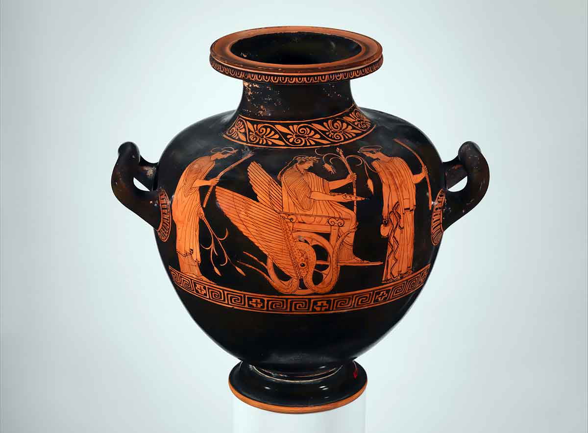 triptolemus dragon chariot demeter