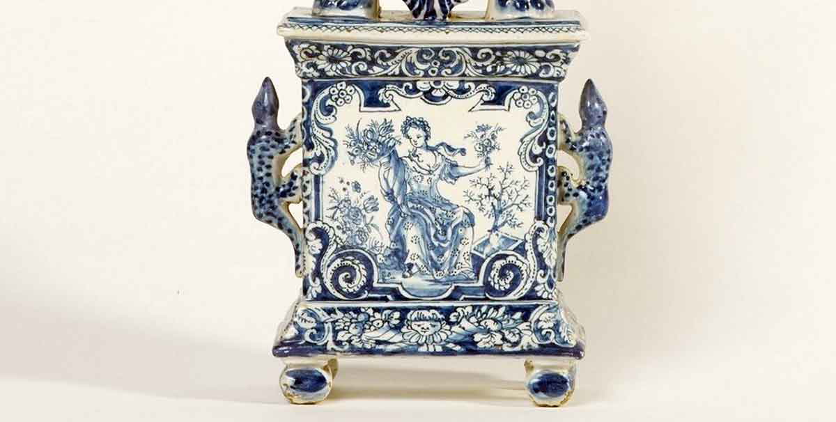 tulip vase european allegorical chinoiserie louwys victorsz