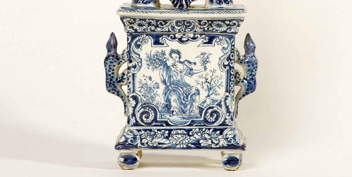 tulip vase european allegorical chinoiserie louwys victorsz
