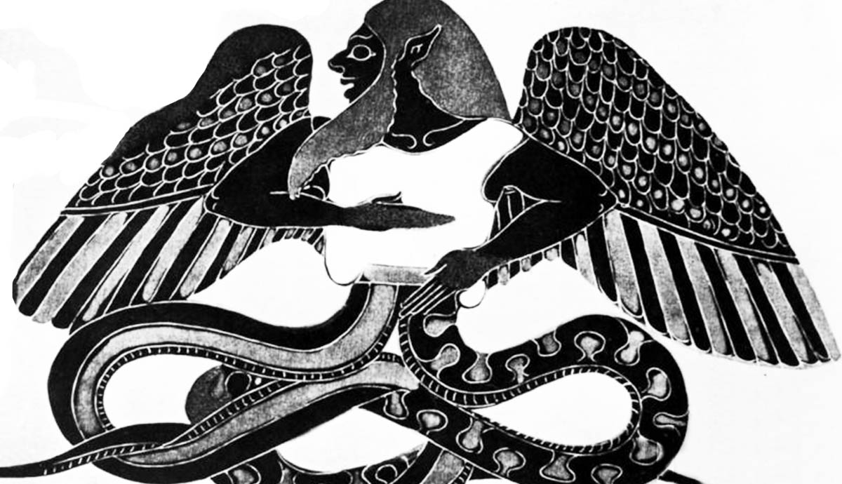 typhon monster threatened olympus greek myth