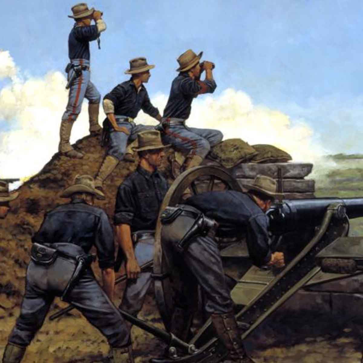 us artillerymen philippines