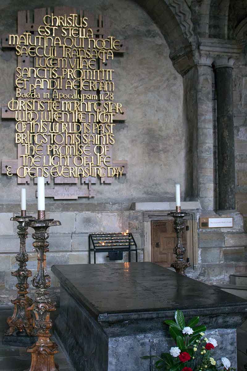 venerable bede tomb durham cathedral