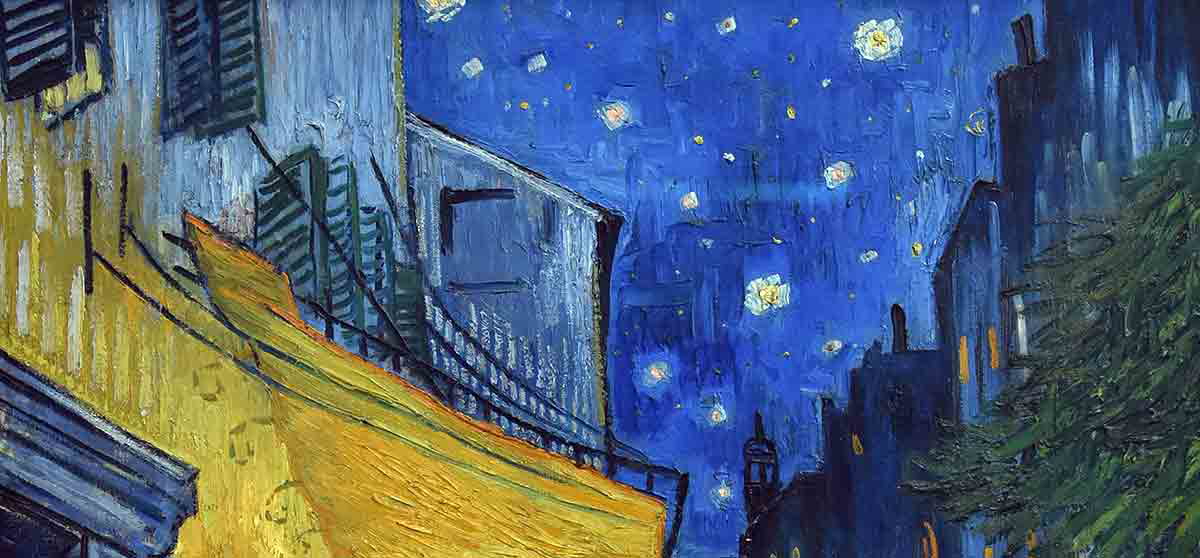 vincent van gogh cafe terrace painting stars