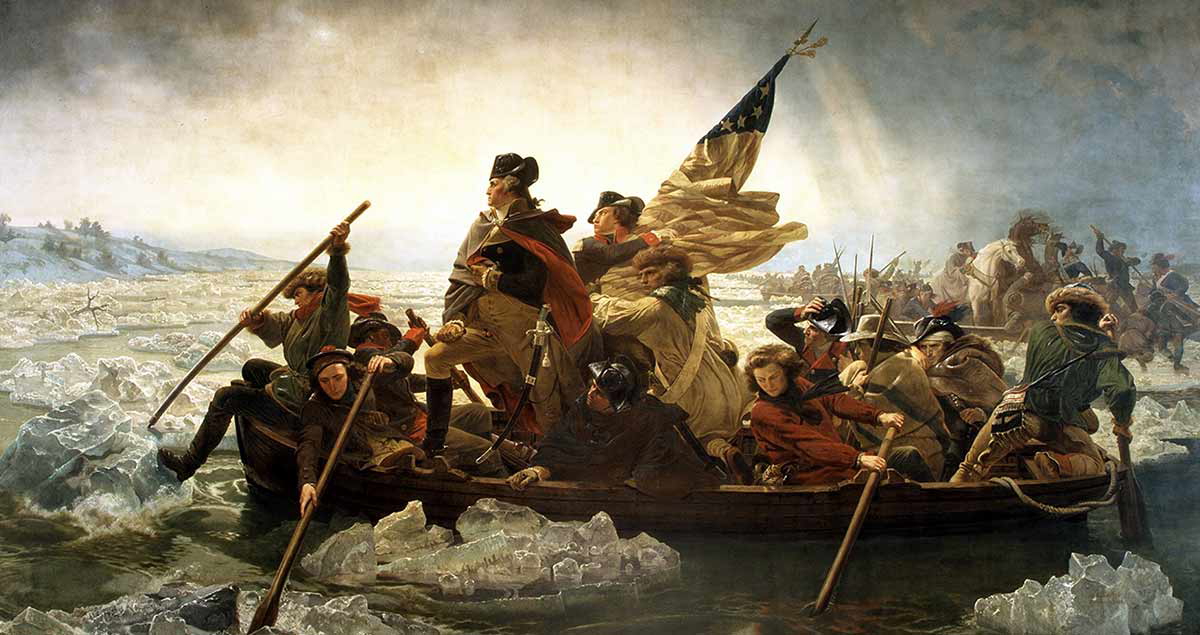 washington crossing delaware