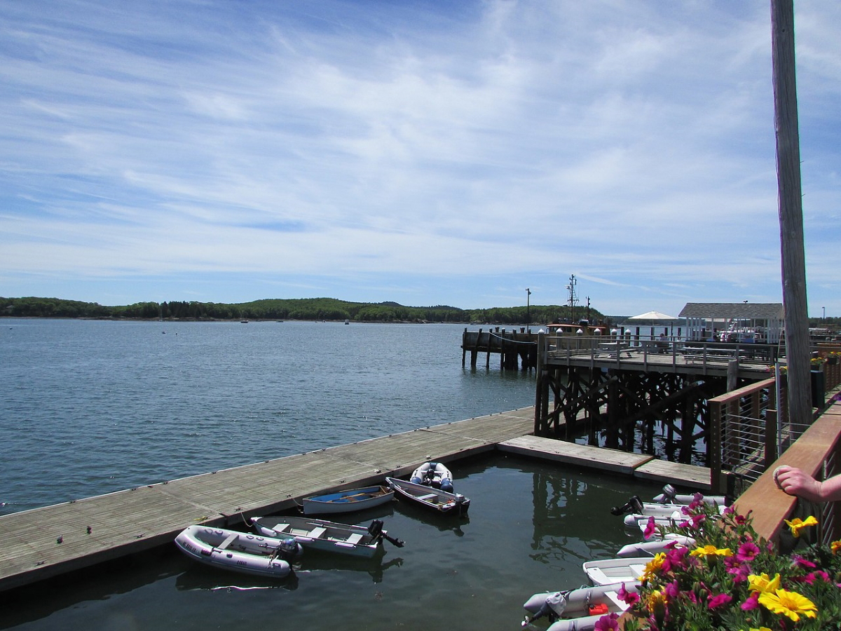 waterfront castine maine
