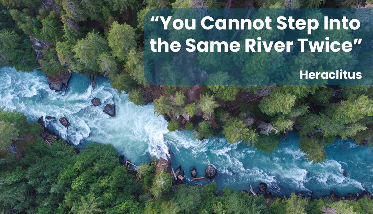 you cannot step into same river twice heraclitus