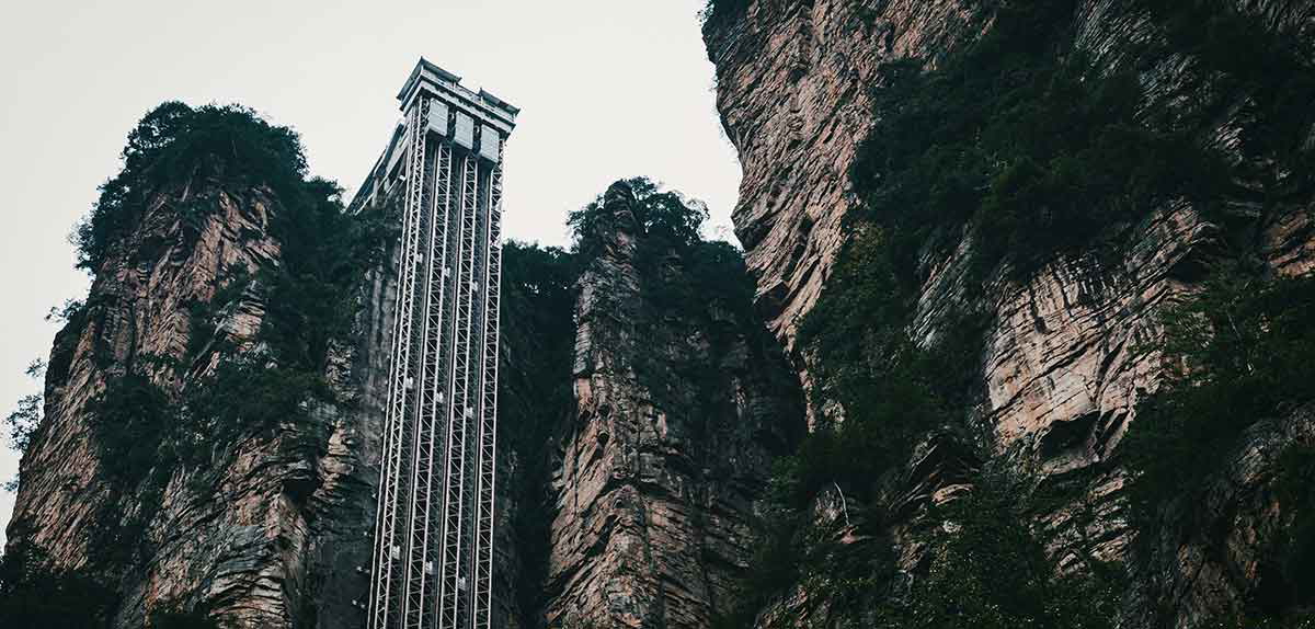 zhangjiajie bailong elevator